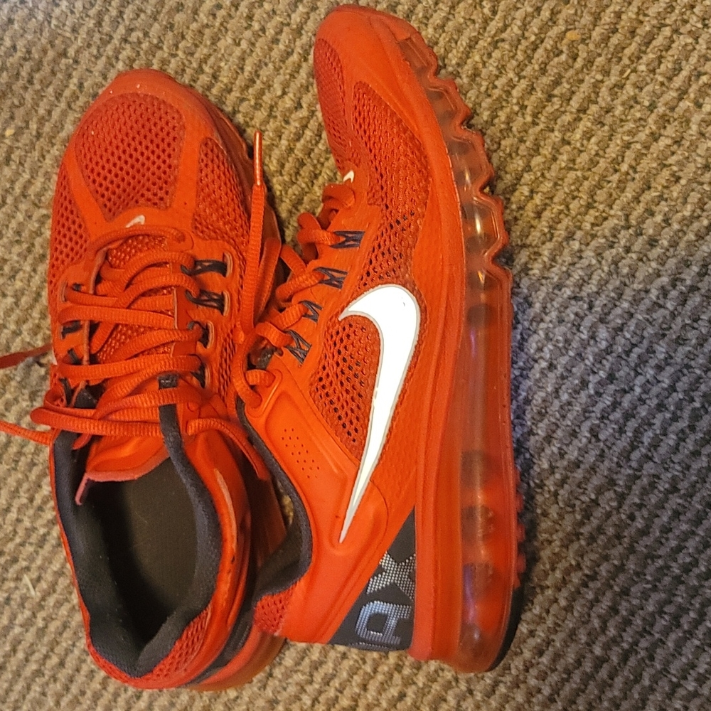 Nike Air Max 2013 Pimento Crimson Red 6Y Running Shoes Sneakers -collectable 7.5